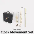 DIY clock movement kit with gold hands for resin dragon wall clock resin silicone molds - Clock Movement Kit (Gold Hands)