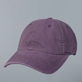 Detailed embroidery of MABENARA text on purple cotton twill baseball cap fabric - M (56-58cm) / Purple
