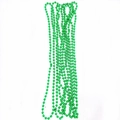 Collana di perline di plastica verde per la festa di San Patrizio e decorazione - Perline rotonde