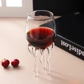 Creative octopus-shaped glass wine goblet with elegant tentacle base for cocktails - 300ml Octopus Glass