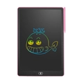 Pink LCD writing tablet for kids with colorful cartoon whale drawing and stylus - Pink / 16"