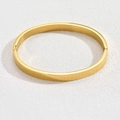 【51】gold 6mm Plain