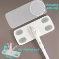 Detailed view of the 180 degree rotating joint and non-slip textured mop cloth cleaning head - Bulk/Loose Packaging