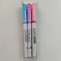 Three-piece linear color roller pen set in blue, purple and pink for journaling - Roller Color Pens (3 Pack)