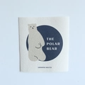 Polar bear cartoon design on square compressed wood pulp cotton cleaning cloth - Polar Bear