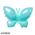 Iridescent Transparent Blue Butterfly Balloon