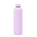 750ml lavender purple matte finish 304 stainless steel insulated sports water bottle - 750ml / Lavender