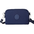 Borsa a tracolla per cellulare in nylon blu scuro impermeabile con tracolla regolabile - Blu Reale