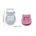 Stampo in silicone per resina a forma di elettrodomestico con cuori 7,5x5,8x1,2cm - Orso Quadrato Sabbie Mobili