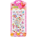 Colorful diamond crystal heart and flower stickers for DIY albums and laptops - Elephant Style