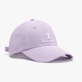 Casquette de baseball lavande à séchage rapide avec broderie blanche et aérations laser - Violet