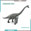 Realistic grey Brachiosaurus dinosaur figure from the Jurassic model toy collection - Brachiosaurus (BL-5257)