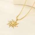Style Pendentif Soleil (KN297607-SXSJ)