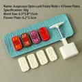 Juego de moldes para repostería manual con cuatro patrones de suerte de 30g para dulces - 30g Buena Suerte (1 Molde 4 Sellos)