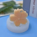 Kirschblüten-Silikonform für DIY-Backen und Kuchenanhänger mit Blütenblatt-Texturen - Kirschblüte