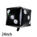 24 Inch Black Dice