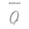 S925 sterling silver ring featuring Forever Love engraving and heart pattern detail - Rhr495 / US Size 6