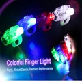 Colorful LED finger lights set with elastic straps for parties and performances - Standard LED Finger Light