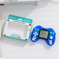 Transparent blue mini Tetris game console with 26 modes and 99 difficulty levels - Gamepad Shape / Transparent Blue
