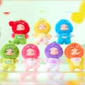 Adorable plush fruit dolls in strawberry pineapple and orange outfits for girls bedroom - 1029 Colorful Fresh Fruit Series / Random One