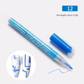 Blue acrylic paint marker SMQ901-3 for nail art DIY and creative flower designs - #12 Blue
