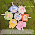 Cute plush animal blind box figures including penguin, bear, and cat in plush finish - Sweetpuff Series (2501-1) / Random One