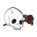 Estilo Calavera Rosa Corazón (XZ1768)