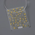 Stickers ongles TS-2834 avec petites fleurs jaunes et feuilles vertes pour manucure - Relief 5D Petite fleur jaune fraîche (TS-2834)