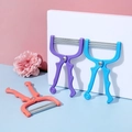 Set van 3 veer gezichtsontharders in paars, blauw en oranje voor vrouwen - Kaartverpakking / Blauw
