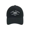Casquette de baseball en coton noir rétro avec broderie 1991 pour protection solaire - Noir