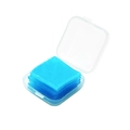 Blue diamond painting glue clay stored in a clear plastic organizer box with white background - Blue (Boxed)