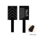 Cat eye nail magnet tool No5 with V-shaped stripe design for gradient manicure effects - Pattern Magnet - No5 Right Angle Style