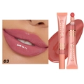 Lush glow cushion lip gloss in shade 03 pink nude with glossy finish and soft applicator - 03-Cushion Lip Gloss