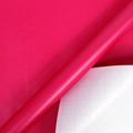 Matte rose red self-adhesive gift wrapping paper roll with grid line backing - 43cm x 10m / Pearlescent Rose Red