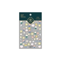 Pegatinas de uñas adhesivas TS-1559 con ositos blancos y motivos de jardín coloridos - TS-1559 Jardín de Osos - Estilo Plano