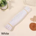 Single bundle of thick white macaron pipe cleaners for DIY crafts and fuzzy art projects - Approx 100Pcs (High Density) / White
