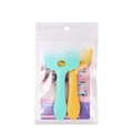 Silicone Eyeliner Stencil Tool Multi-functional Eyelash Shield Makeup Aid Green Yellow - Green & Yellow Set