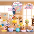 Capybara blind box figure collection with rotating base for desk decoration - -336 Capybara Pointing / Full Set (8pcs)