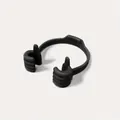 Dark grey thumb-up shaped flexible phone stand for creative desk support - Bulk/Loose Packaging / Black