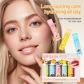 Moisturizing lip balm set with vitamin E and honey for long-lasting fruit-infused hydration - Bosuya Lip Balm Set B859