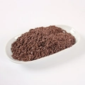 Realistic artificial chocolate shavings and crumbs in a white ceramic dish for DIY crafts - Chocolate / 500g