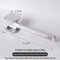 Heavy duty large aluminum alloy meat tenderizer mallet with spiked head for steaks - Large Square Head