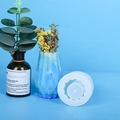DIY siliconen mal voor stervormige vazen met afgewerkt blauw gradiënt hars ambachtelijk werk - Vaas Siliconen Vorm 02