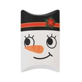 Kerst sneeuwpop patroon kraftpapier kussendoosje voor snoepverpakking en geschenken - Sneeuwpop