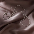Silver Frosted Starry Chain