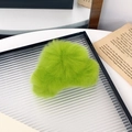 Soft green plush cloud-shaped hair claw clip for elegant Korean style hairstyles - Light Green
