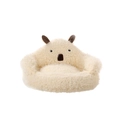 Cama de felpa con forma de alpaca para gatos y perros, diseño cálido para dormir bien - 50 cm / Sofá Alpaca