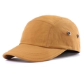Cappello da campeggio a cinque pannelli giallo senape con fori di ventilazione - Arancione
