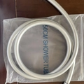 50cm flexible stainless steel shower hose in silver grey finish for handheld shower heads - Silver 1.5M PVC Hose