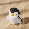 Giocattolo elettrico interattivo per gatti a forma di pinguino, peluche morbido da 13 cm - Simpatico pinguino grasso